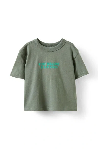 Cotton On Kids Bobbi Short Sleeve Lcn Tee In Green