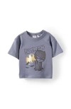 Cotton On Kids Bobbi Short Sleeve Lcn Tee In Gray