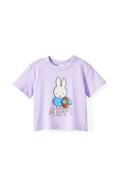 Cotton On Kids Bobbi Short Sleeve Lcn Tee In Purple