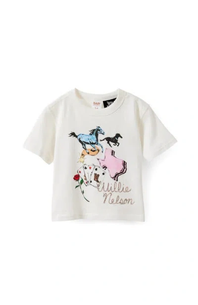 Cotton On Kids Bobbi Short Sleeve Lcn Tee In White