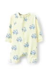 Cotton On Kids Cameron Long Sleeve Swimsuit In Baby Yellow Feelin  Crabby