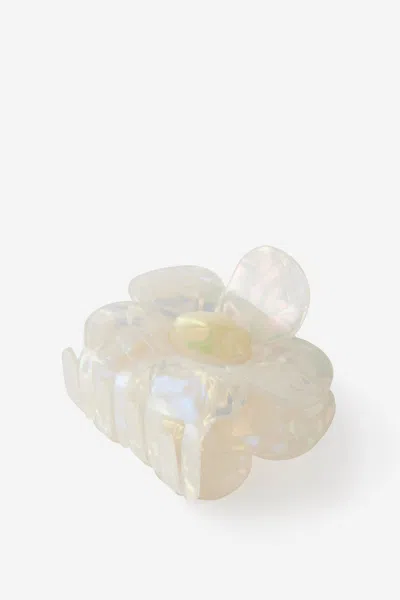 Cotton On Kids Claw Clip In White