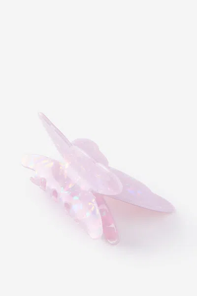 Cotton On Kids Claw Clip In Purple