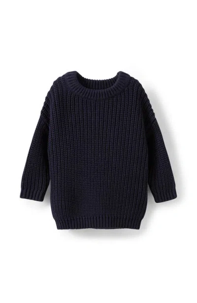 Cotton On Kids Connor Crew Neck Jumper In Blue