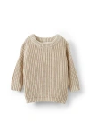 Cotton On Kids Connor Crew Neck Jumper In Neutral