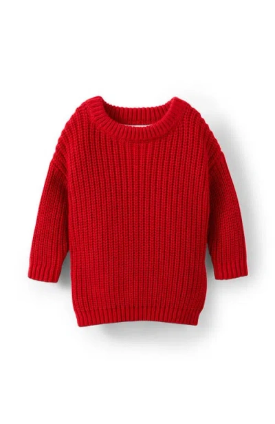 Cotton On Kids Connor Crew Neck Jumper In Red