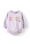 Cotton On Kids Dani Bubble Bubbysuit In Purple