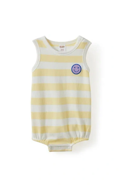 Cotton On Kids Della Bubble Bubbysuit In Yellow
