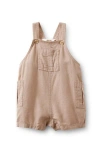 Cotton On Kids Eddy Shortall In Oat Milk