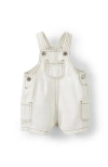 Cotton On Kids Elliot Denim Shortall In Ecru