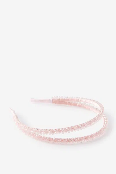 Cotton On Kids Embellished Headband In Pink