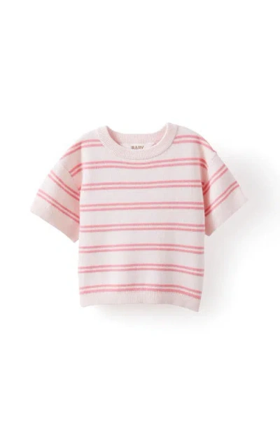 Cotton On Kids Grayson Short Sleeve Knit Tee In Pink Pearl Sunkissed Double