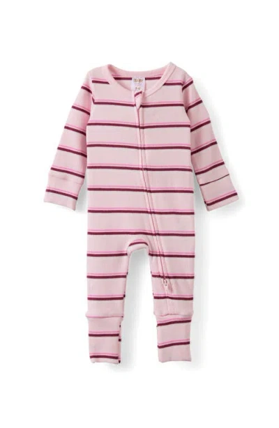 Cotton On Kids Growie Long Sleeve Zip All In One Romper In Brown