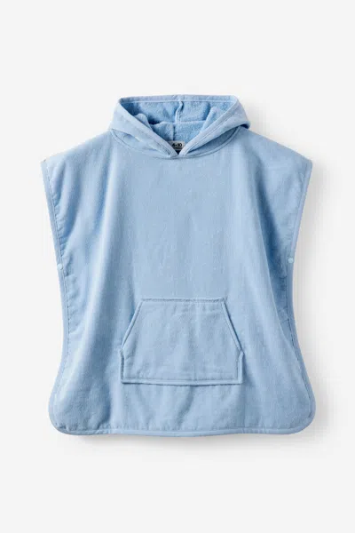 Cotton On Kids Hooded Towel In Blue