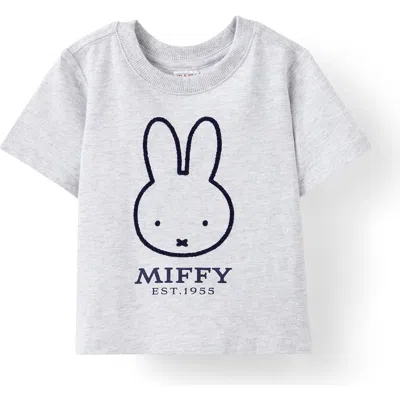 Cotton On Kids Jamie Short Sleeve Graphic Print Tee In Lcn Mif Cloud Marle Miffy