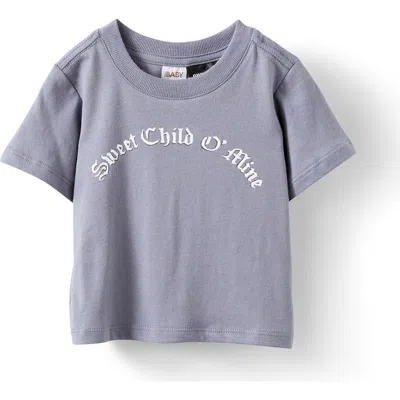 Cotton On Kids Jamie Short Sleeve Graphic Print Tee In Steel Gnr Sweet Child O