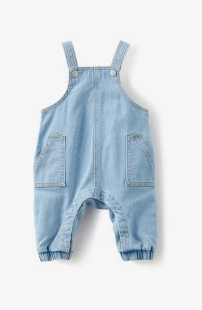 Cotton On Kids Kairo Denim Overall In Byron Mid Blue