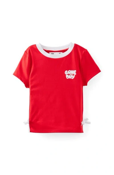 Cotton On Kids Kid's Active Short Sleeve Baby Tee In Red