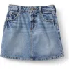 Cotton On Kids Kid's Alayna Aline Denim Skirt In Blue