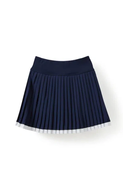 Cotton On Kids Kid's Ashleigh Tennis Skirt In Squid Ink White Stripe