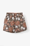Cotton On Kids Kid's Bailey Board Short In Hot Choccy Hawaii