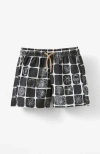 Cotton On Kids Kid's Bailey Board Short In Phantom Beach Tile