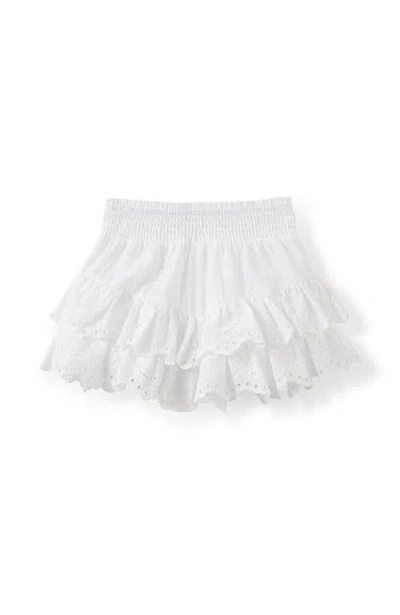 Cotton On Kids Kid's Belle Woven Frill Short In White
