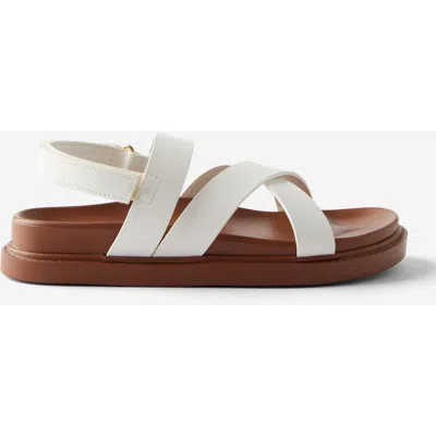 Cotton On Kids Kid's Blair Multi Strap Sandal In White