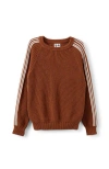 Cotton On Kids Kid's Blake Knit Crew In Brown