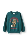 Cotton On Kids Kid's Blake Knit Crew In Green