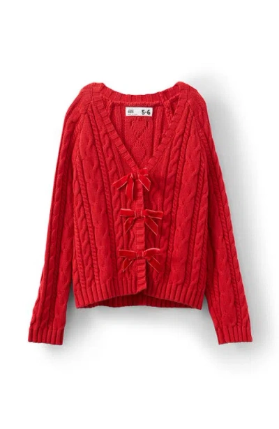 Cotton On Kids Kid's Claudia Cardigan In Red