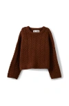 Cotton On Kids Kid's Cosi Knit Pullover In Brown