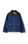 Cotton On Kids Kid's Dani Barn Jacket In Blue