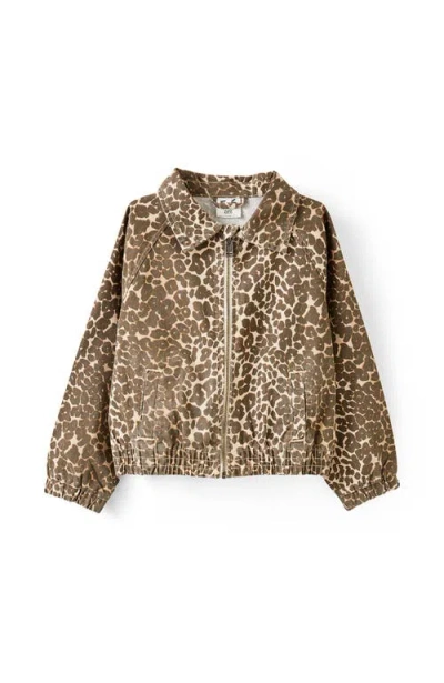 Cotton On Kids Kid's Denim Bomber Jacket In Brown