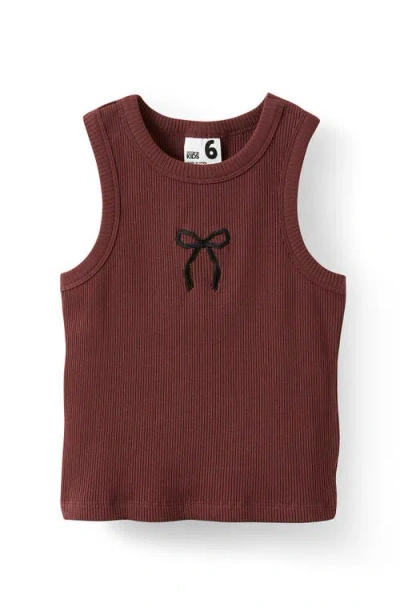 Cotton On Kids Kid's Eleanor Tank In Brown