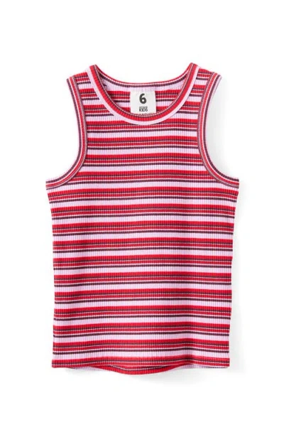 Cotton On Kids Kid's Eleanor Tank In Red