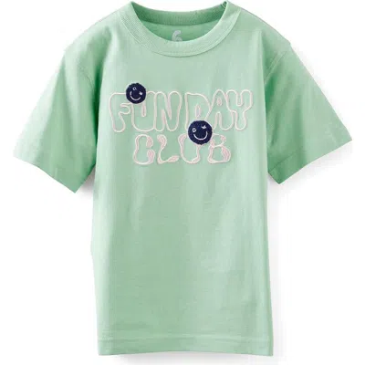 Cotton On Kids Kid's Essentials Graphic Short Sleeve Tee In Green