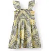 Cotton On Kids Kid's Frankie Flutter Sleeve Dress In Green