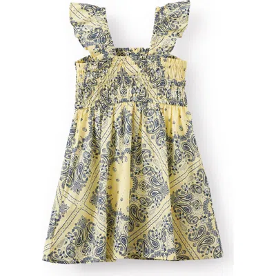 Cotton On Kids Kid's Frankie Flutter Sleeve Dress In Green