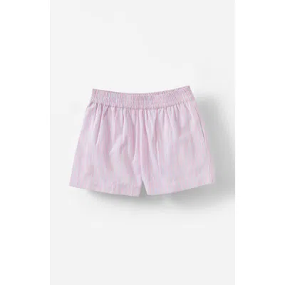 Cotton On Babies'  Kids Kid's Gigi Woven Short In Fairy Pink Stripe