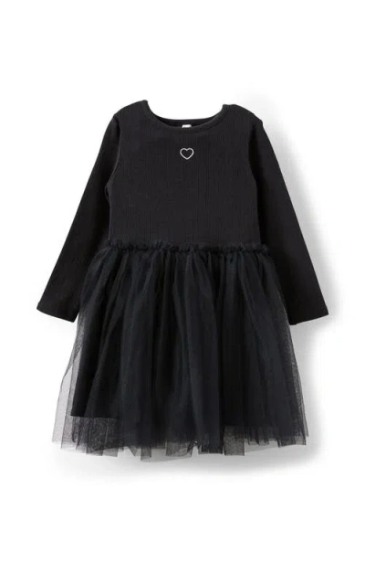 Cotton On Kids Kid's Harper Long Sleeve Dress Up Dress In Black