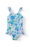 Cotton On Kids Kid's Heather One Piece In Vanilla Retro Floral