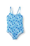 Cotton On Kids Kid's Helen One Piece In Dawn Blue Mini Ditsy