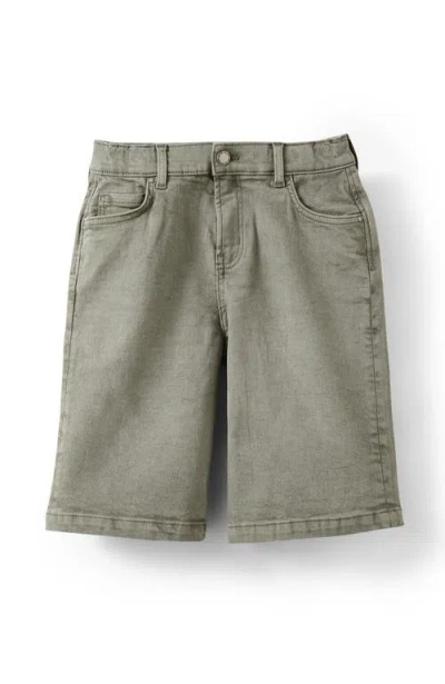 Cotton On Kids Kid's Jayden Denim Jort In Mission Green