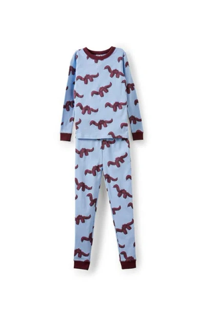 Cotton On Kids Kid's Jesse Long Sleeve Pyjama Set In Blue