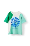 Cotton On Kids Kid's Jonny Short Sleeve Graphic Print Tee In Green
