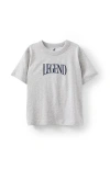 Cotton On Kids Kid's Jonny Short Sleeve Graphic Print Tee In Gray