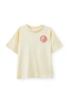 Cotton On Kids Kid's Jonny Short Sleeve Graphic Print Tee In Lemon Squash  Ying Yang