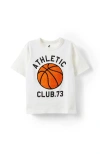 Cotton On Kids Kid's Jonny Short Sleeve Graphic Print Tee In White