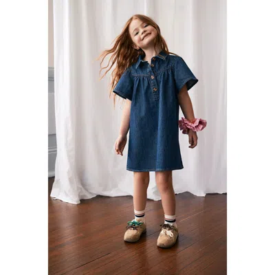 Cotton On Kids Kid's Kelly Denim Dress In Blue
